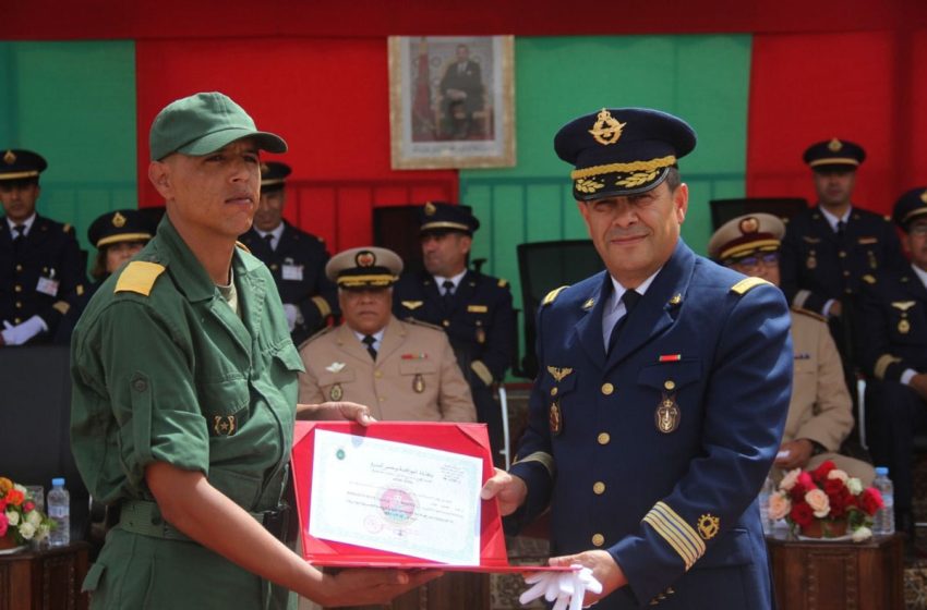 Cérémonie de clôture du service militaire du 38ème contingent des