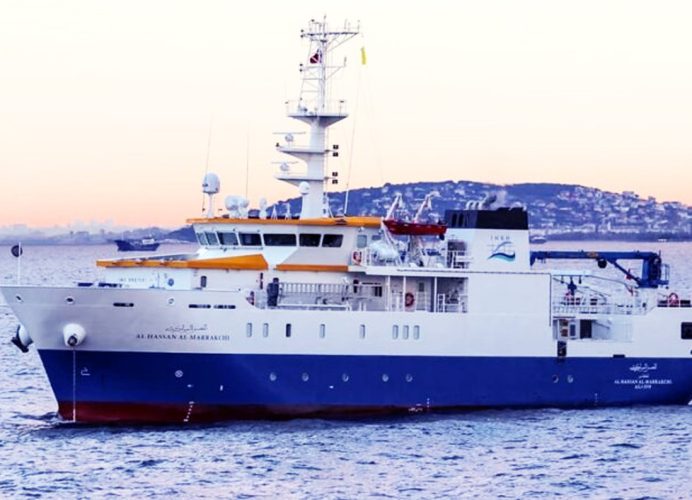 Port d’Agadir: une délégation nigériane visite le navire de recherche scientifique Al Hassan Al Marrakchi