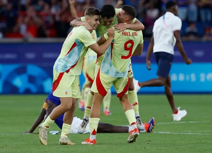 JO 2024/Foot: l’Espagne championne olympiques aux dépens de la France (5-3)