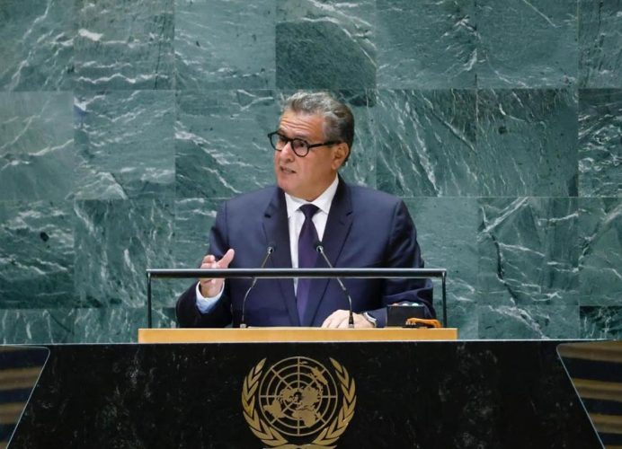 ONU: M. Akhannouch rappelle la Vision de SM le Roi pour sortir d’une logique de gestion de crise vers une solution définitive au Proche-Orient