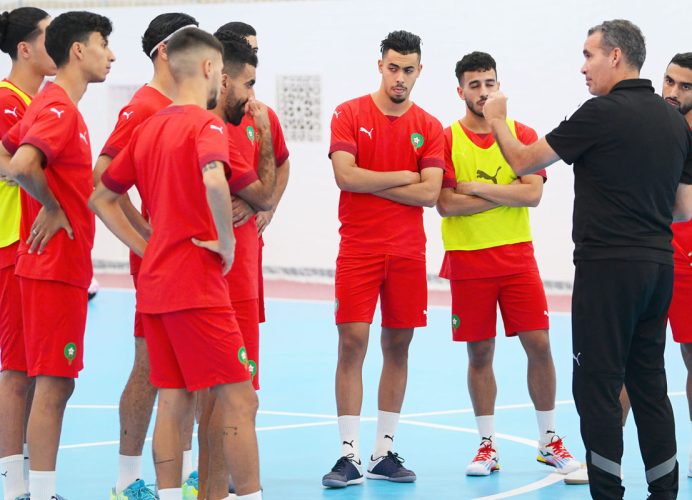 Mondial-2024 de futsal (8ès de finale): Les Lions de l’Atlas en ordre de bataille avant d’affronter l’Iran