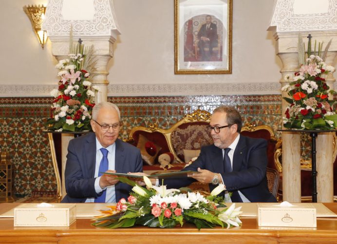 Signature à Rabat d’une convention entre l’Administration de la Défense Nationale et Royal Air Maroc