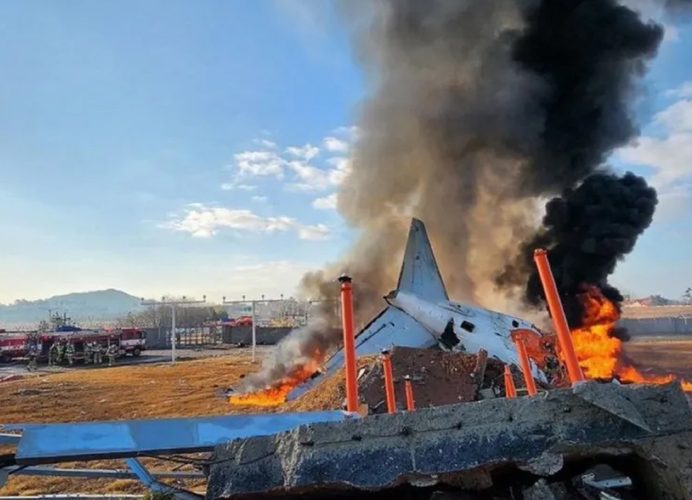 Accident d’avion en Corée: Le bilan grimpe à 120 morts