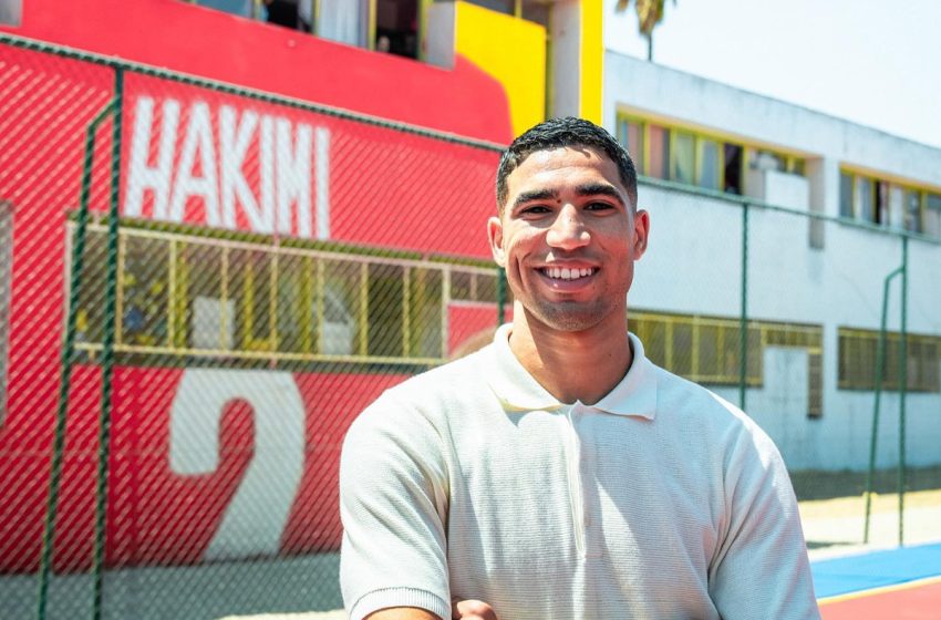 Foot: Hakimi remporte le prix Lion d’Or
