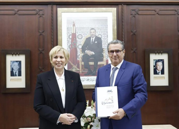 Rabat: Présentation au chef du gouvernement du rapport annuel de l’AMMC au titre de l’année 2023