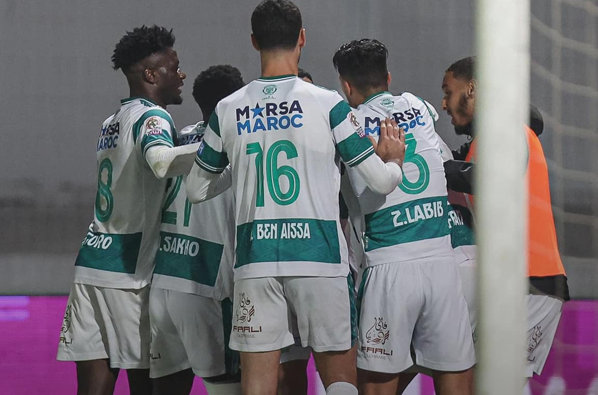 Botola Pro D1: le Raja Casablanca s’impose à domicile face à l’Union Touarga (2-1)