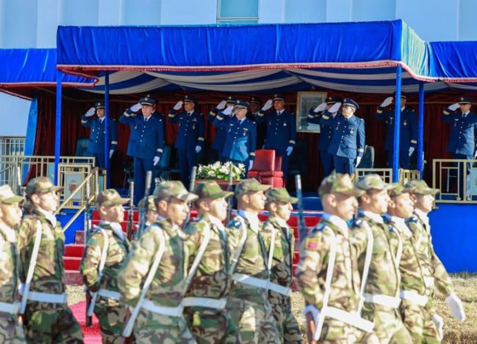 Le 39ème contingent des appelés au service militaire prête serment à l’issue de la formation de base