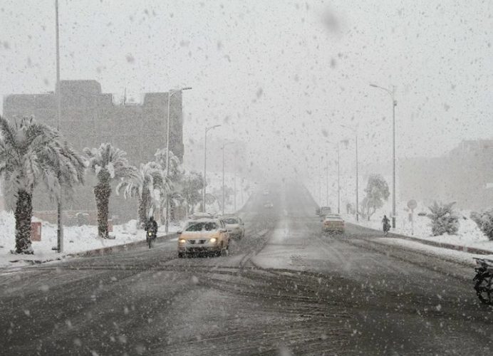 Chutes de neige et fortes pluies et rafales de vent de samedi à lundi dans plusieurs provinces du Royaume (Bulletin d’alerte)