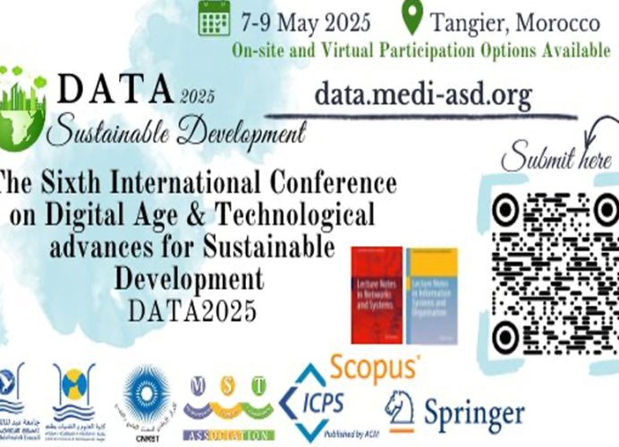 La 6è Conférence internationale sur l’ère du numérique et les avancées technologiques, du 7 au 9 mai à Tanger