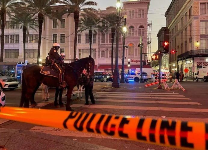 USA: Au moins dix morts dans une attaque à la voiture bélier à la Nouvelle-Orléans