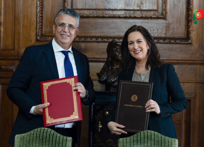 Lisbonne: Le renforcement de la coopération judiciaire au centre d’entretiens entre M. Ouahbi et son homologue portugaise