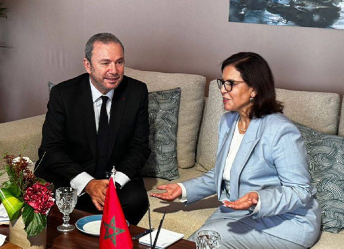 Salon “Halieutis” à Agadir: Mme Driouich tient une série de rencontres bilatérales avec plusieurs ministres et responsables de la pêche