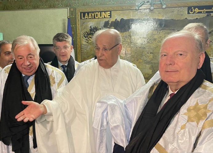 Laâyoune: Le développement du partenariat franco-marocain au centre d’entretiens de M. Larcher avec des responsables locaux