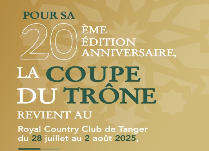 Tanger: Coup d’envoi de la 20è édition de la Coupe du Trône de golf