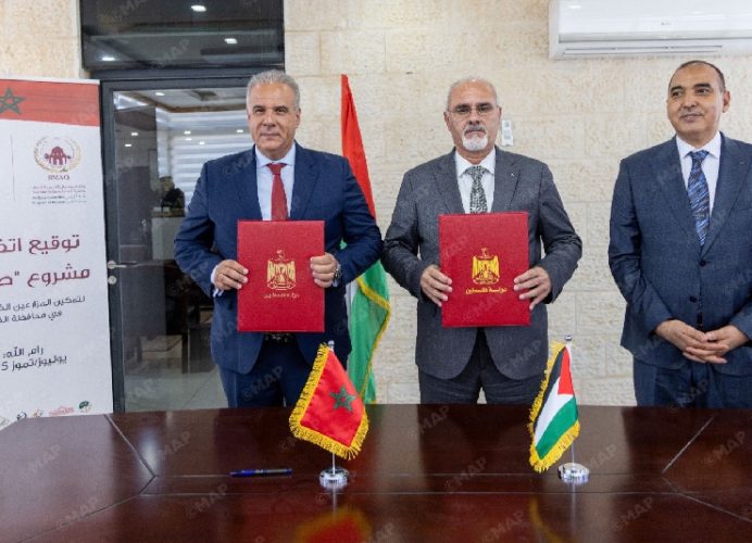 L’Agence Bayt Mal Al-Qods signe une convention pour l’autonomisation des agriculteurs palestiniens