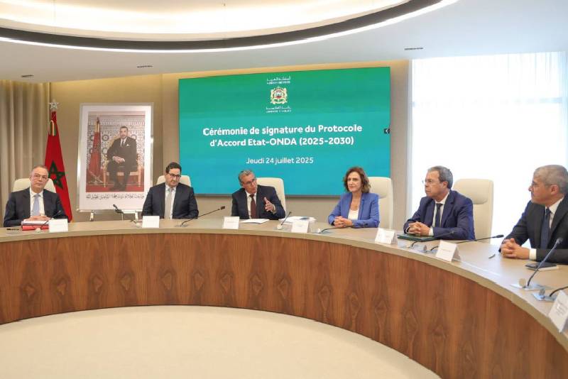 Signature d’un protocole d’accord entre le Gouvernement et l’ONDA, pour la période 2025-2030, d’un montant d’investissement de 38 MMDH