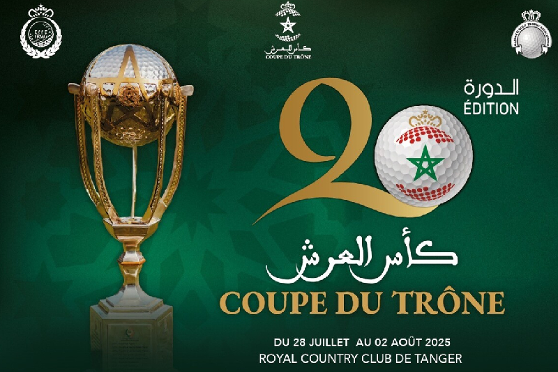 Coupe du Trône de golf 2025: le tableau des quarts de finale est connu