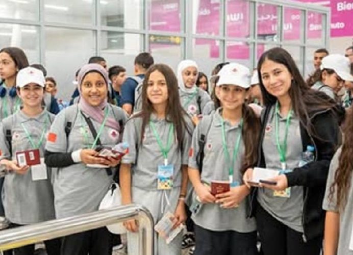 Arrivée à Casablanca d’enfants maqdessis pour participer à la 16e édition des colonies de vacances