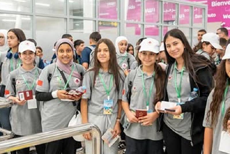 Arrivée à Casablanca d’enfants maqdessis pour participer à la 16e édition des colonies de vacances