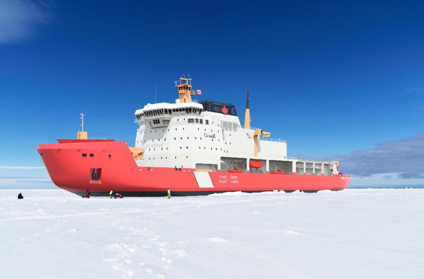 Le Canada va se doter d’un nouveau brise-glace polaire