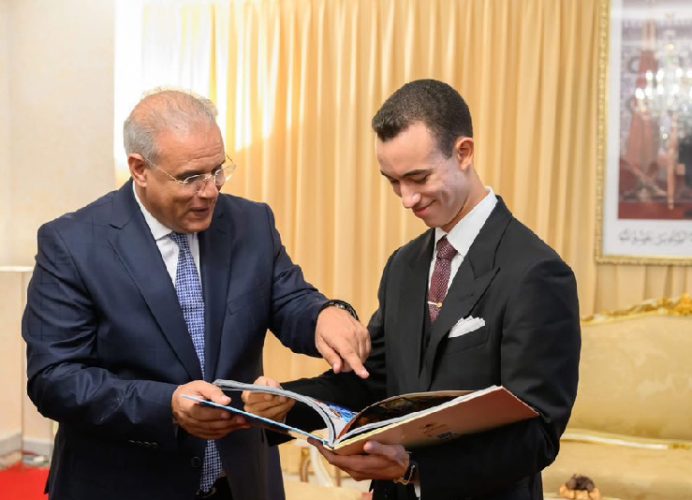 La réception offerte par SAR le Prince Héritier Moulay El Hassan aux enfants maqdessis illustre l’intérêt constant porté par SM le Roi à la Ville Sainte et ses habitants (M. Echarkaoui)