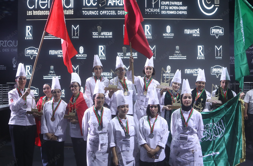 CREMAI 2025: Le Maroc remporte la Coupe d’Afrique et Moyen-Orient des Cheffes