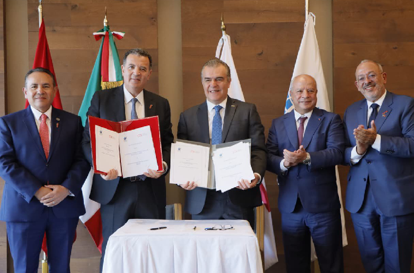 Mexico : signature d’une convention portant création du “Conseil économique maroco-mexicain”