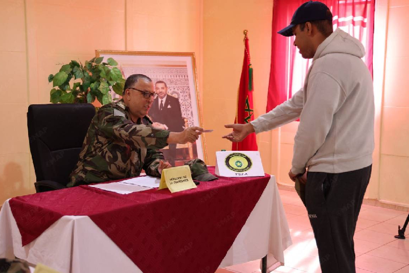 El Hajeb : Lancement de l’opération de sélection et d’incorporation des nouveaux appelés au Service Militaire au sein du 40è contingent