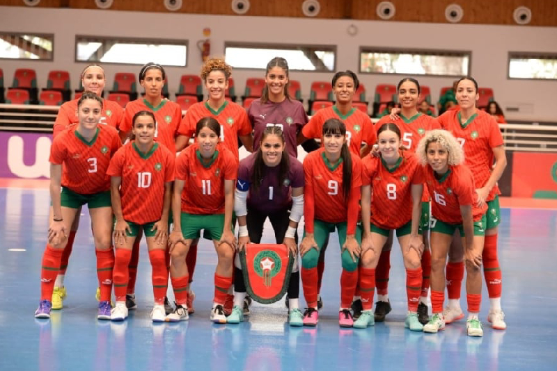 Mondial futsal féminin: Double confrontation amicale Maroc-Italie, les 9 et 10 septembre à Aversa