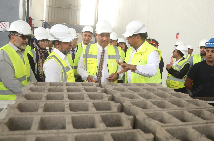Safi : Inauguration d’une nouvelle unité industrielle de fabrication de produits préfabriqués