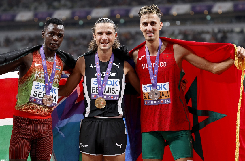Mondiaux d’athlétisme Tokyo-2025 (3000 m steeple) : Soufiane El Bakkali remporte la médaille d’argent