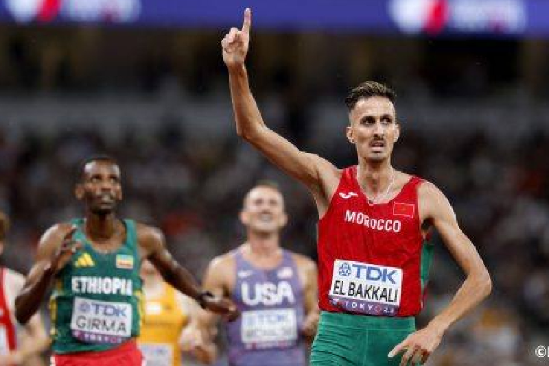 Athlétisme/Mondiaux de Tokyo: les Marocains Soufiane El Bakkali et Salaheddine Ben Yazide qualifiés pour la finale du 3000 m steeple