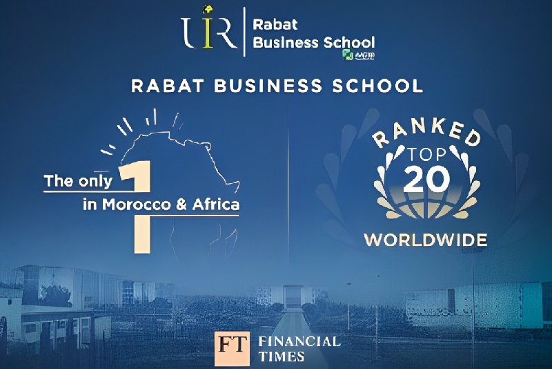 UIR: Rabat Business School fait une entrée spectaculaire dans le Top 20 mondial du classement Financial Times 2025