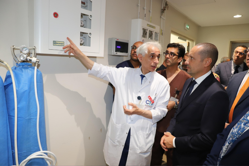 M. Tehraoui assure le suivi des services hospitaliers et des projets de santé dans la région Rabat-Salé-Kénitra