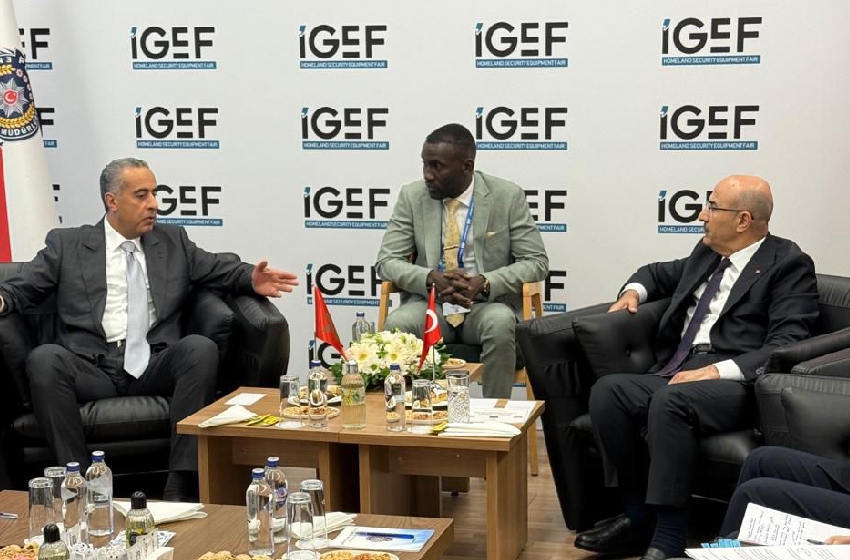 M. Hammouchi en visite de travail en Turquie
