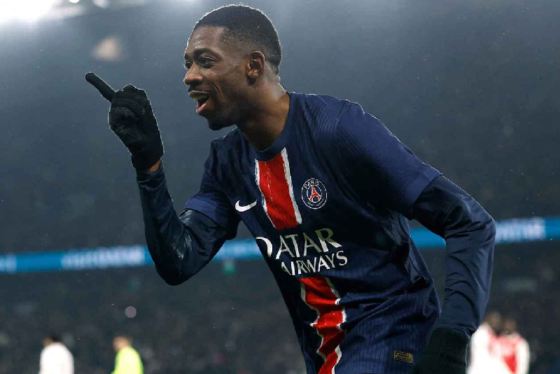 Ligue 1: Dembélé indisponible “environ six semaines” (PSG)