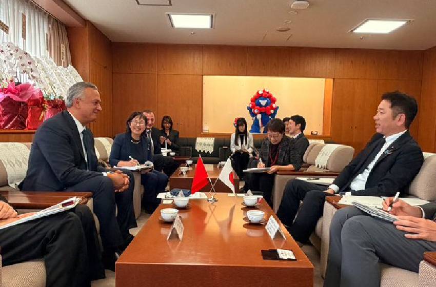  M. Zidane invite le patronat japonais à organiser une mission économique au Maroc