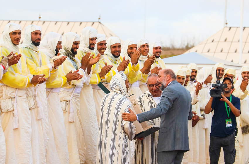  Salon du Cheval d’El Jadida: La Sorba du Moqaddem Abdelghani Benkheda remporte le Grand Prix SM le Roi Mohammed VI de Tbourida