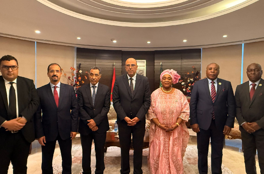  M. Ould Errachid s’entretient avec la présidente du Sénat équato-guinéen