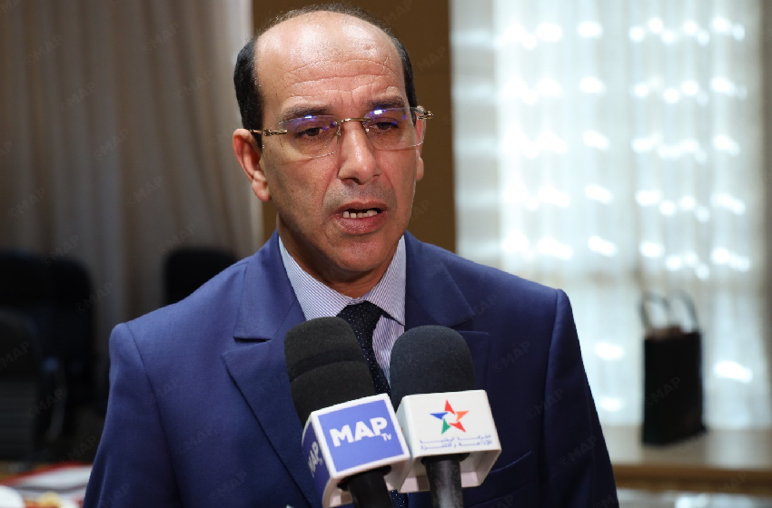  Rabat: M. Balaoui s’entretient avec le président de la Commission fédérale d’intégrité de la République d’Irak