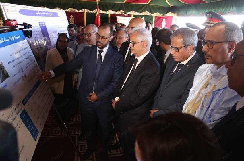 Dakhla-Oued Eddahab : M. Baraka lance des projets et s’enquiert de l’avancement de programmes structurants
