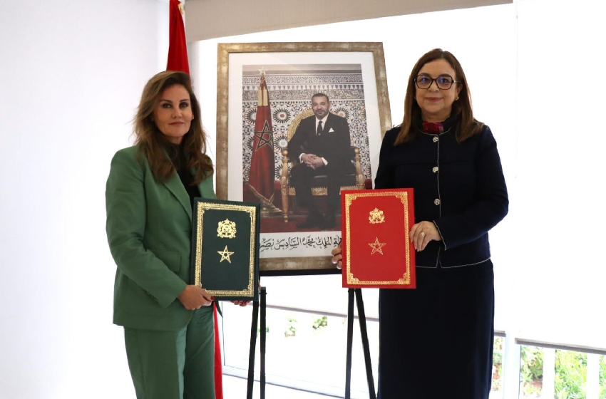  Son Altesse la Princesse Lalla Zineb préside à Rabat la cérémonie de signature d’une convention de partenariat visant l’appui du programme stratégique de la Ligue Marocaine pour la Protection de l’Enfance