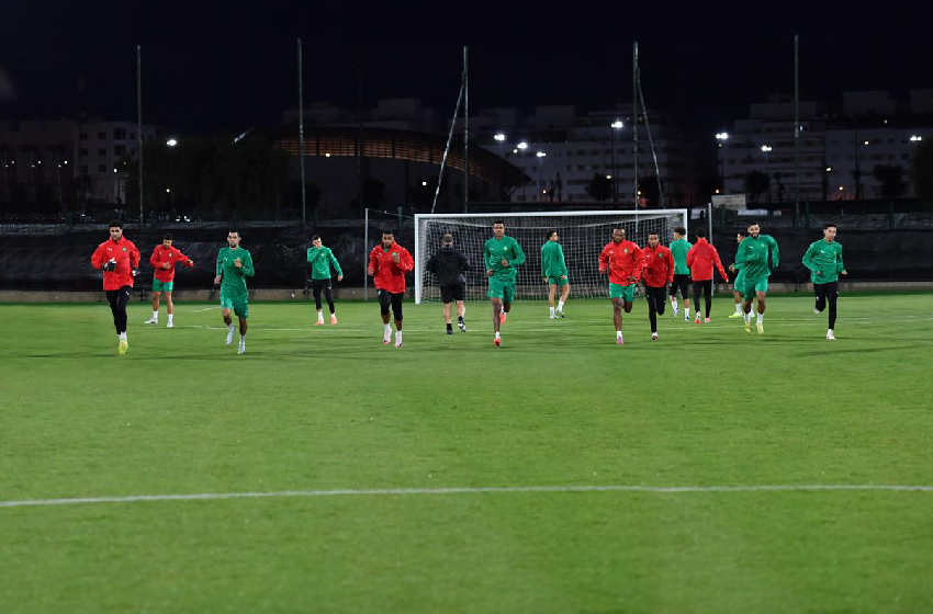  Match amical Maroc-Ouganda à Tanger: La sélection nationale effectue sa dernière séance d’entraînement