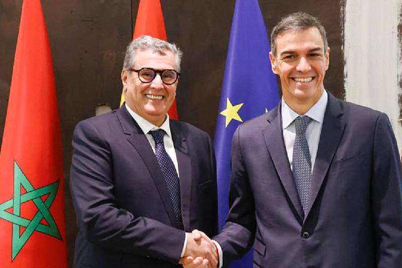  Réunion de haut niveau : M. Akhannouch s’entretient avec le président du gouvernement espagnol
