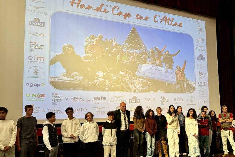Rabat : projection d’un documentaire sur l’aventure d’élèves en situation