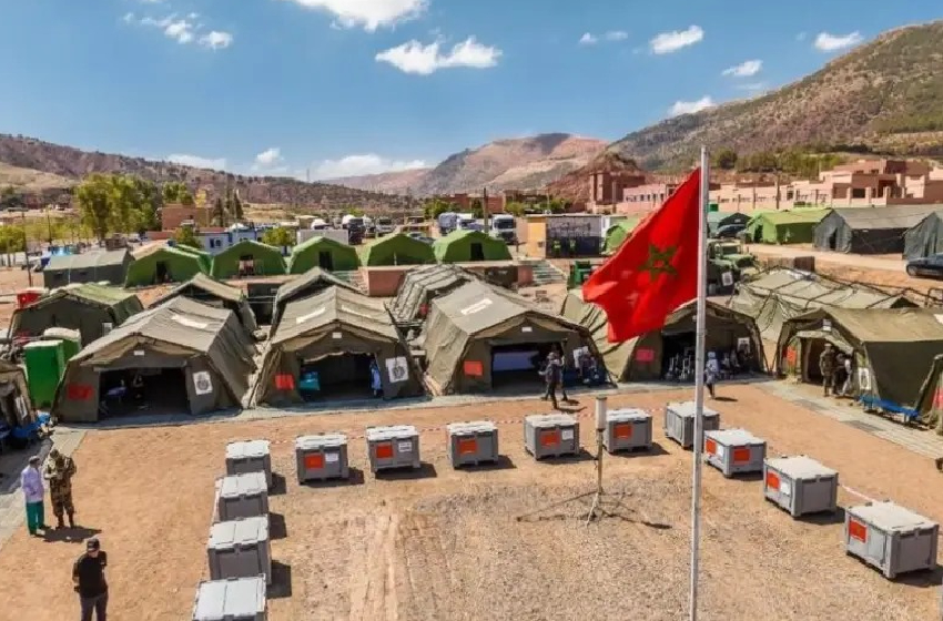  Les FAR déploient trois hôpitaux militaires de campagne dans les provinces d’Azilal, d’Al Haouz et de Midelt