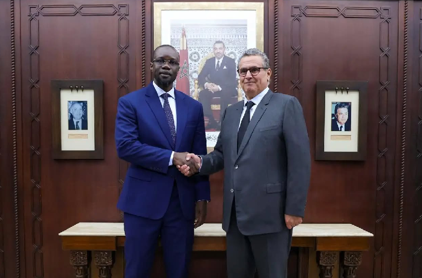 M. Akhannouch s’entretient à Rabat avec son homologue sénégalais