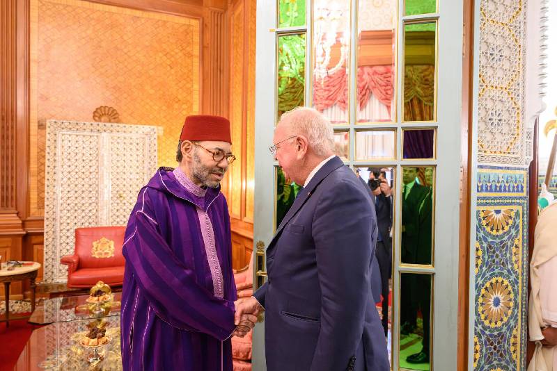 SM le Roi reçoit le président du Conseil d’Administration du Groupe Safran