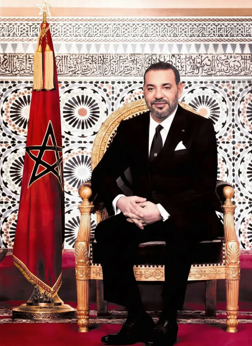 الصورة الرسمية لجلالة الملك محمد السادس