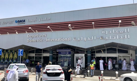 السعودية:جرحى بقصف حوثي على مطار أبها الدولي